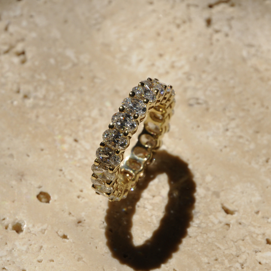 Oval Eternity Ring