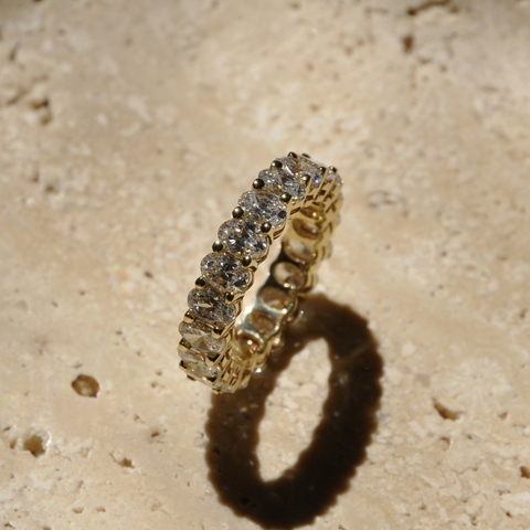 Oval Eternity Ring