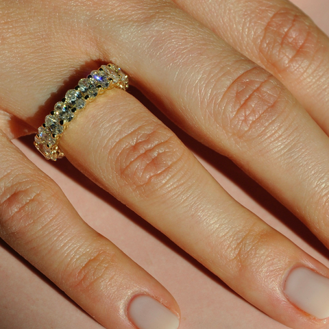 Oval Eternity Ring