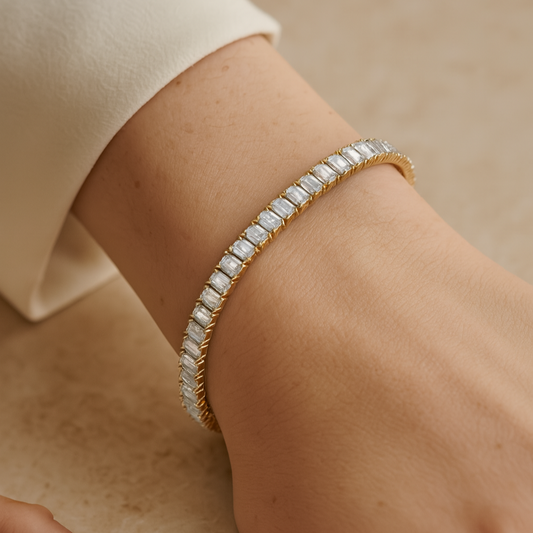 Emerald Tennis Bracelet