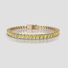 Marquise Yellow Diamond Tennis Bracelet
