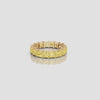 Princess Yellow Diamond Eternity Ring
