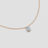 Pear Diamond Necklace