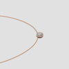 Brilliant Halo Diamond Necklace