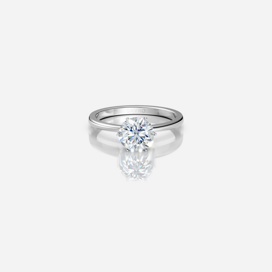 6-Prong Brilliant Engagement Ring