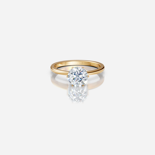 6-Prong Brilliant Engagement Ring