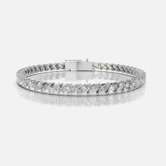 Marquise Tennis Bracelet