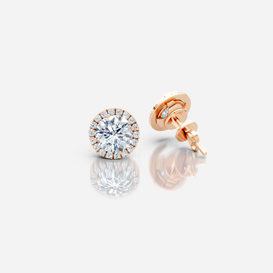 Halo Brilliant Studs