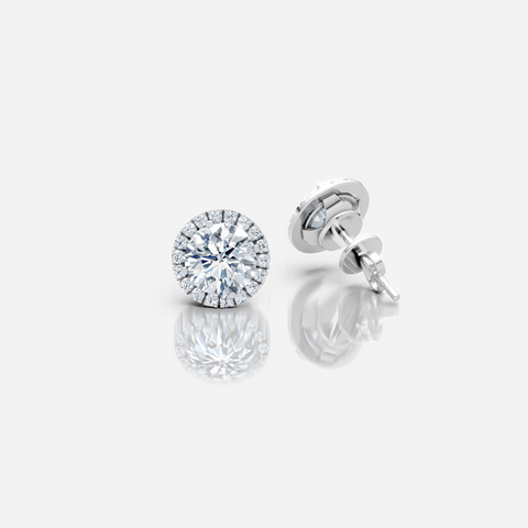 Halo Brilliant Studs